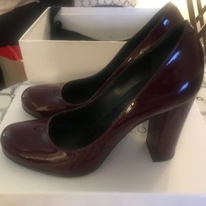 Marc By Marc Jacobs Patent Leather Pumps, Size 38